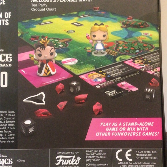 NIB Funkoverse Alice in Wonderland Funko games - Picture 3 of 5